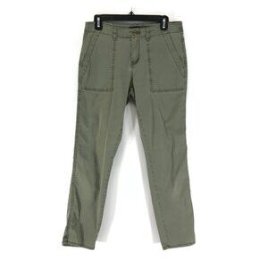 Sanctuary Mid-Rise Utility Pants Women's Size 27 Olive Green Stretch Casual